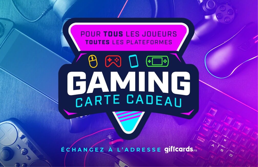 Carte cadeau Gaming